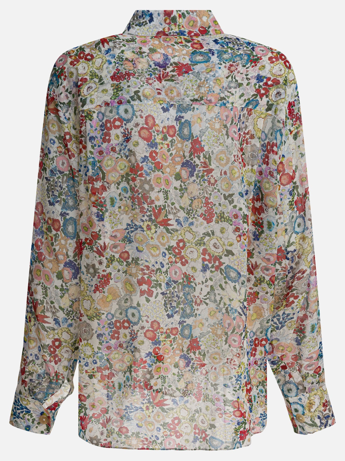 Camicie casual Floral  Bianco - Khaite Donna | PDP | VIETTI Online Store | Zoom-Modal_2
