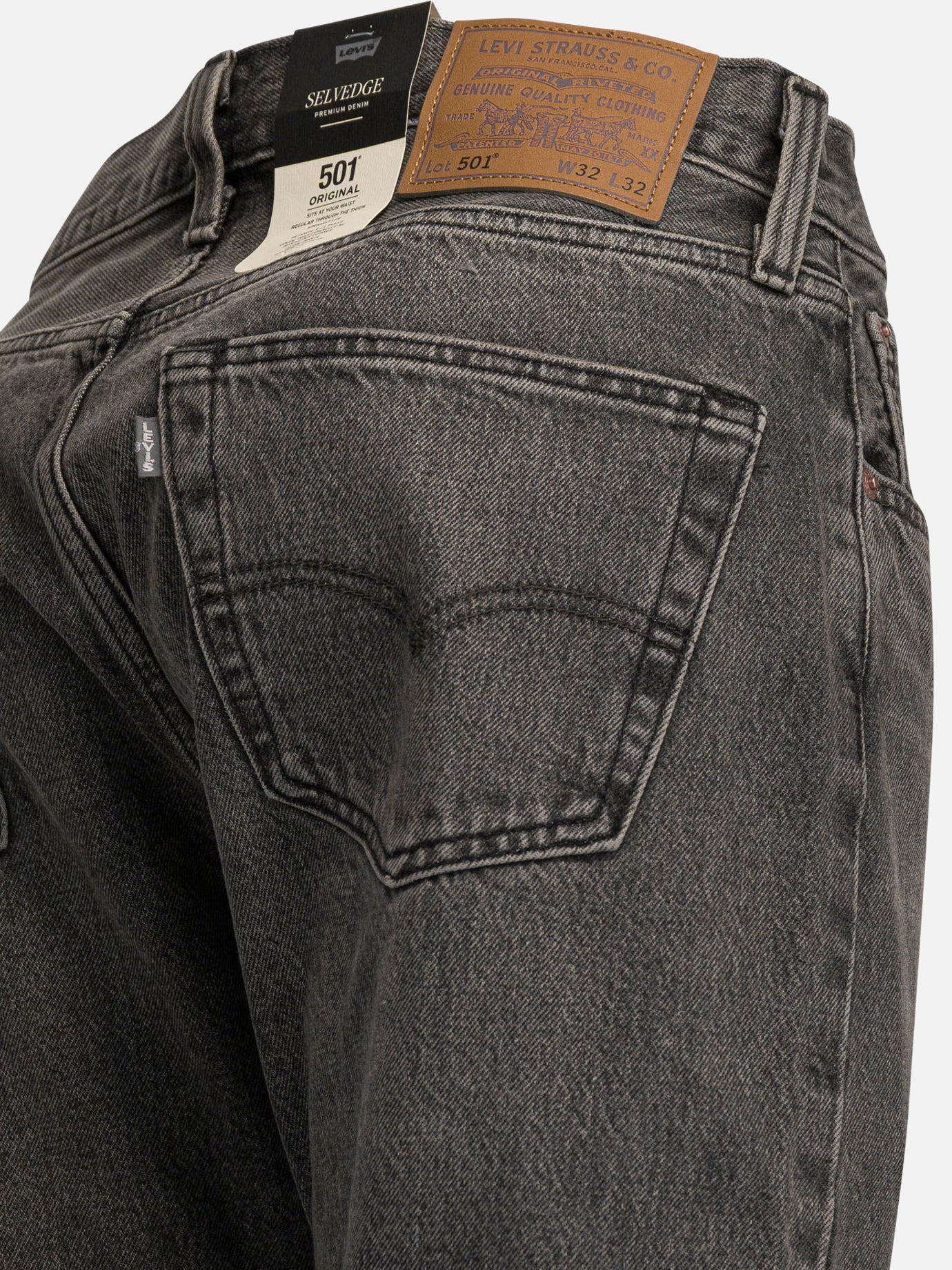 Jeans a gamba dritta Solid colour  Nero - Levi's Uomo | PDP | VIETTI Online Store | Zoom-Modal_4
