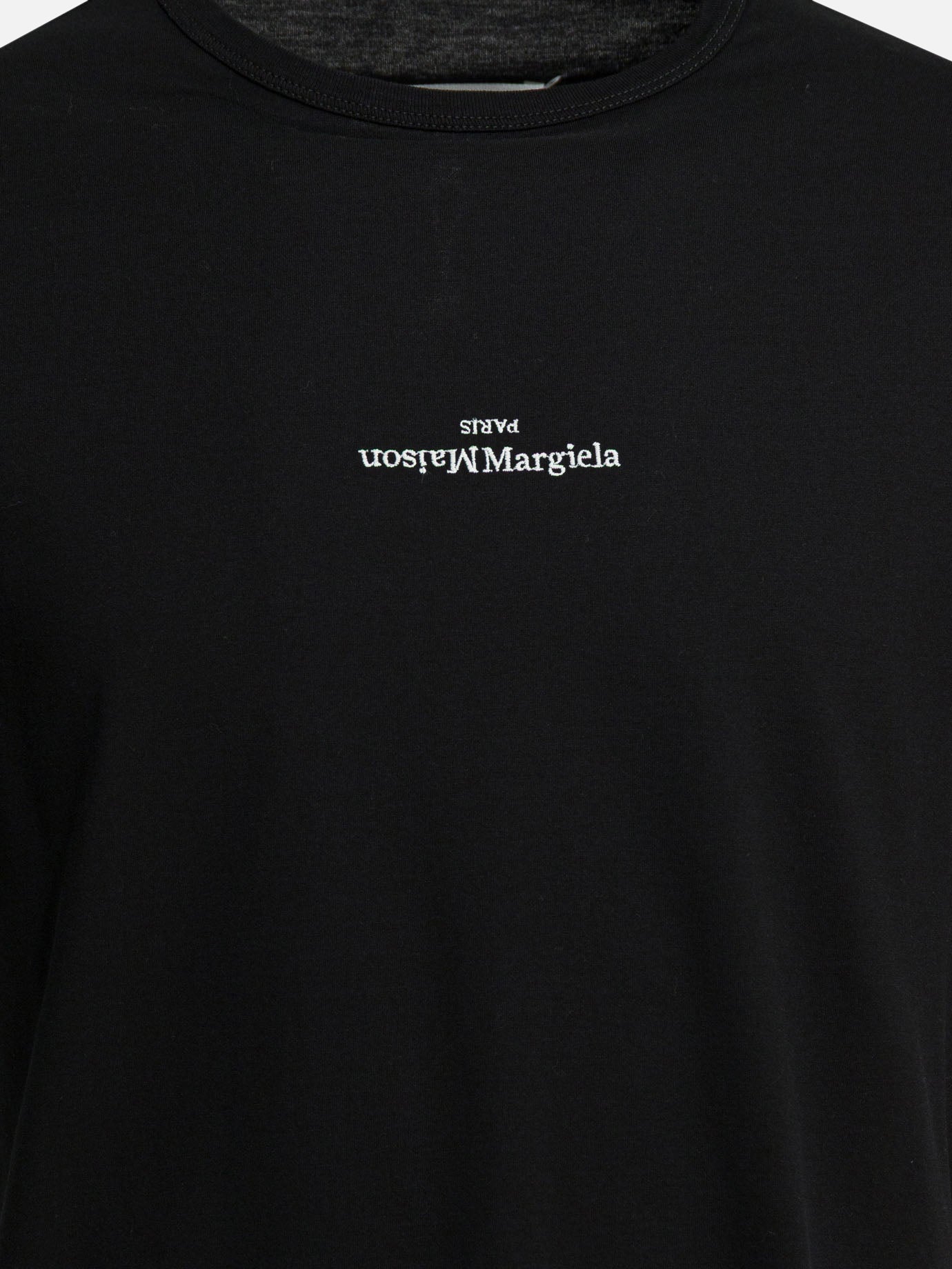 Crewneck t-shirts Logo  Black - Maison Margiela Men | PDP | VIETTI Online Store | Zoom-Modal_3
