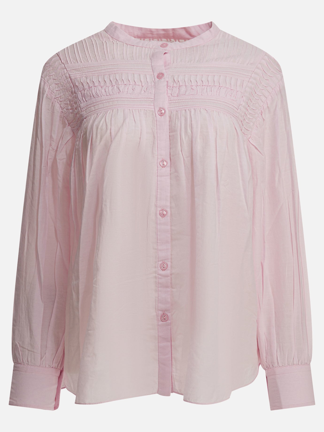 Casual shirts Embroidered  Pink - Marant Étoile Women | PDP | VIETTI Online Store | thumbnail