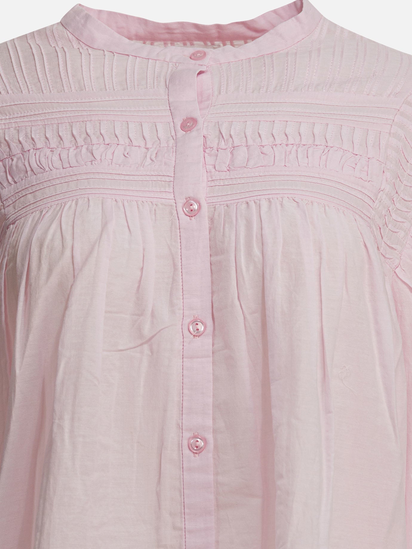 Casual shirts Embroidered  Pink - Marant Étoile Women | PDP | VIETTI Online Store | Zoom-Modal_3

