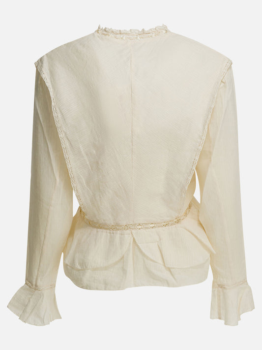 Casual shirts Embroidered  Beige - Marant Étoile Women | PLP | VIETTI Online Store | 2
