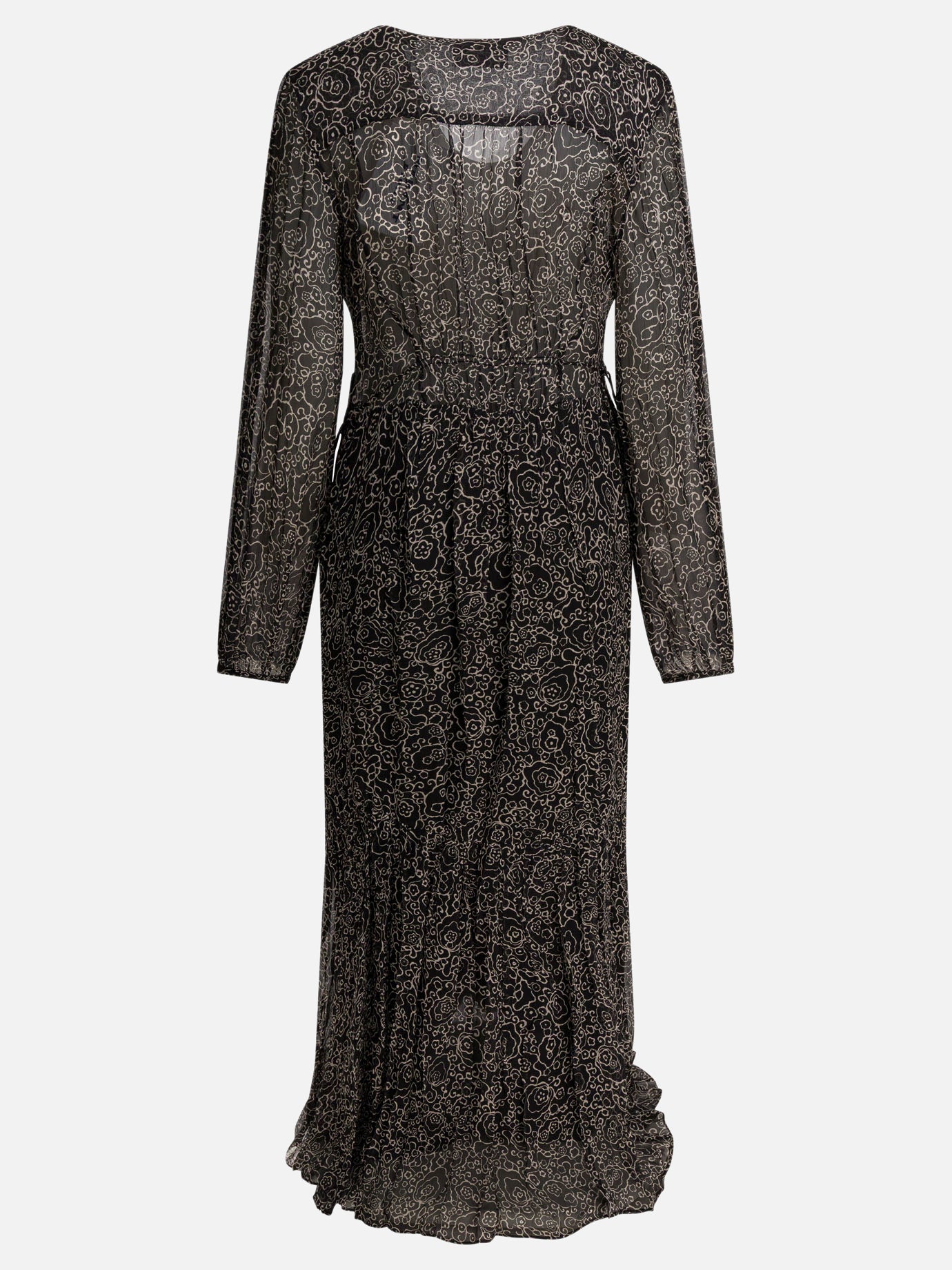 Abiti midi Floral  Nero - Marant Étoile Donna | PDP | VIETTI Online Store | thumbnail_2