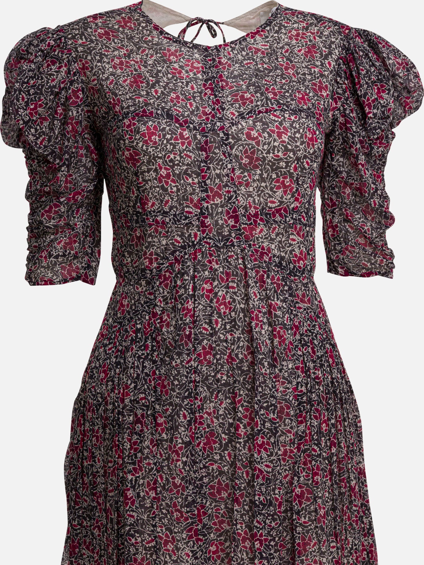Long dresses Floral  Fuchsia - Marant Étoile Women | PDP | VIETTI Online Store | Zoom-Modal_3
