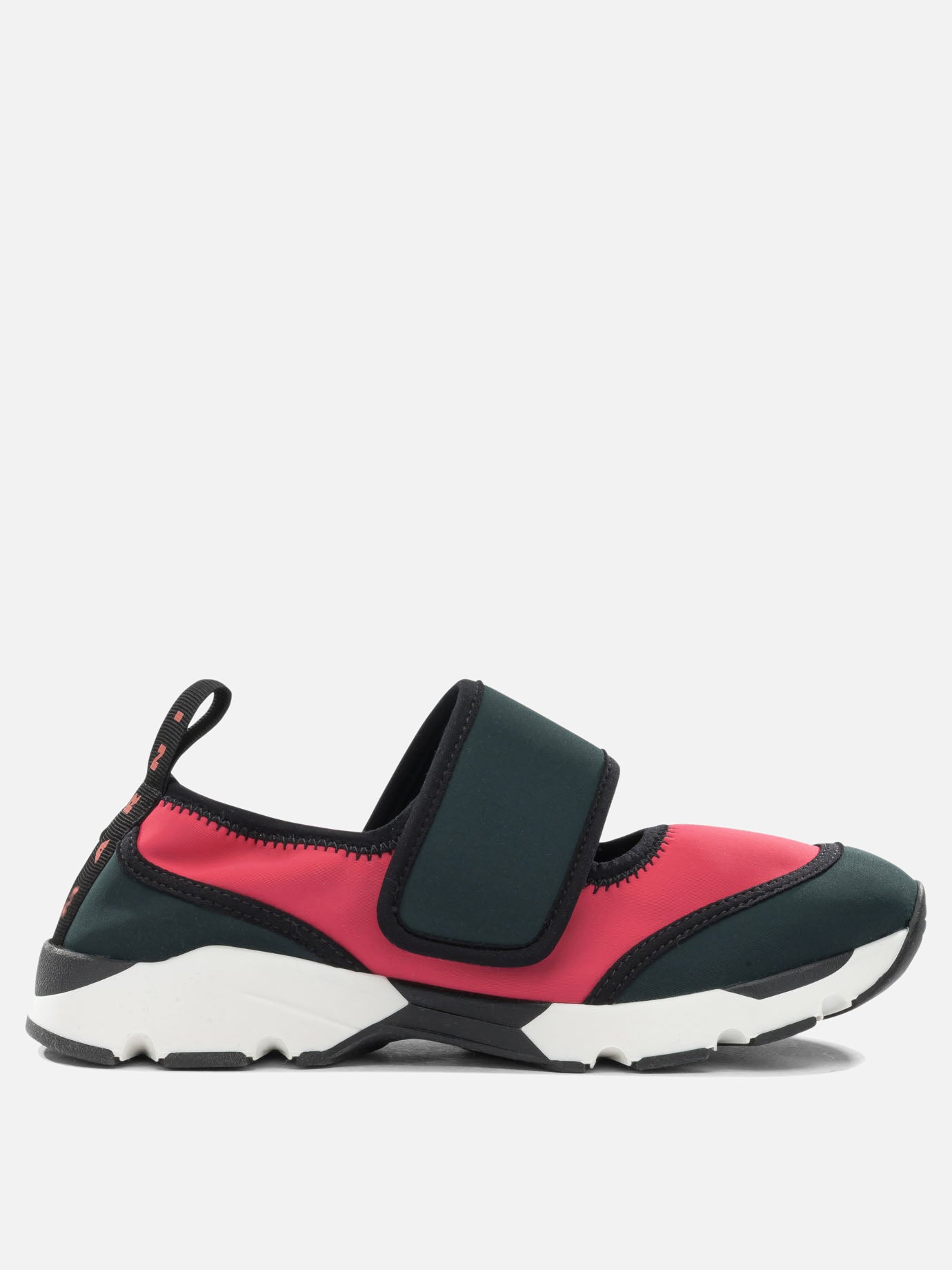 Low top sneakers 80% polyamide 20% elastane - 100% rubber  Blue - Marni Women | PDP | VIETTI Online Store | thumbnail