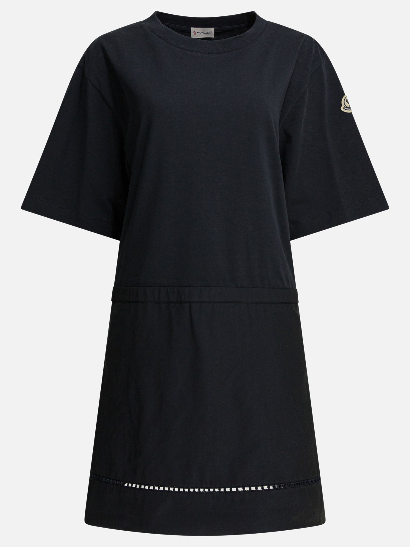 Mini dresses Logo  Blue - Moncler Women | PDP | VIETTI Online Store | Zoom-Modal
