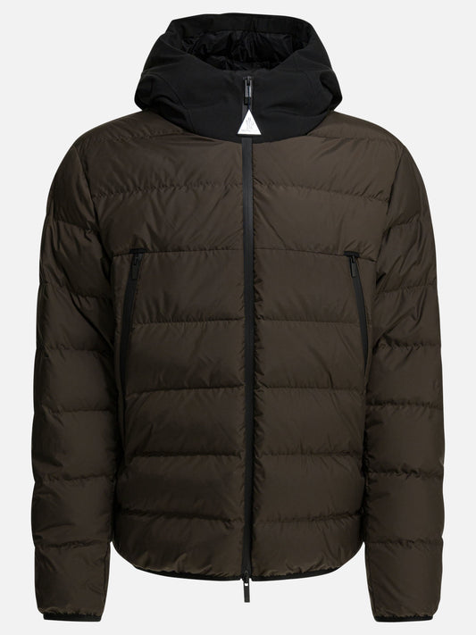 Down jackets Logo  Brown - Moncler Men | PLP | VIETTI Online Store 
