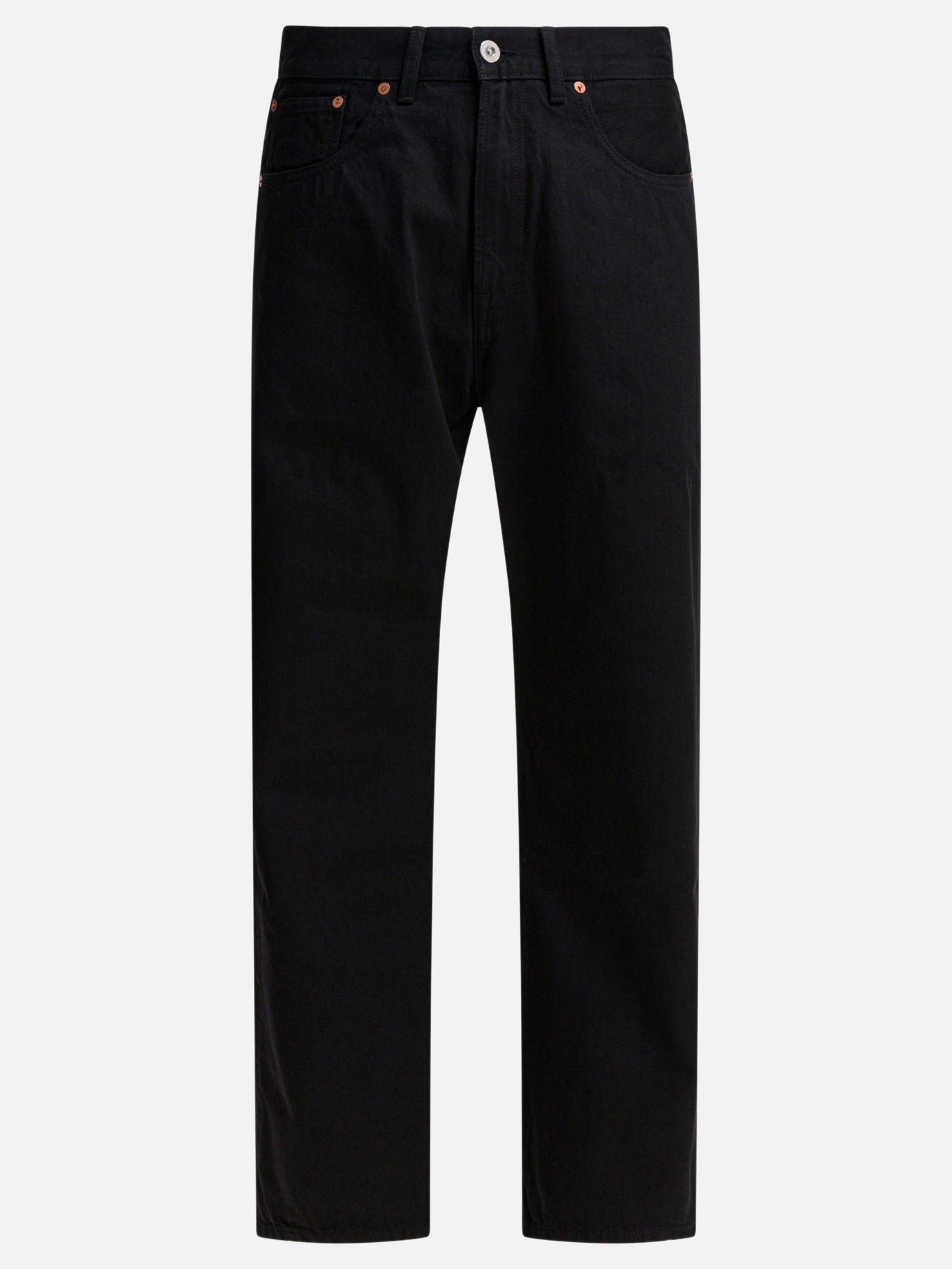 Wide-leg jeans Solid colour  Black - Our Legacy Men | PDP | VIETTI Online Store | Zoom-Modal
