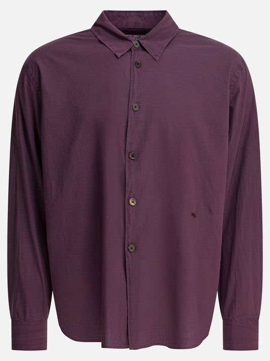 Casual shirts Solid colour  Bordeaux - Our Legacy Men | PDP | VIETTI Online Store 
