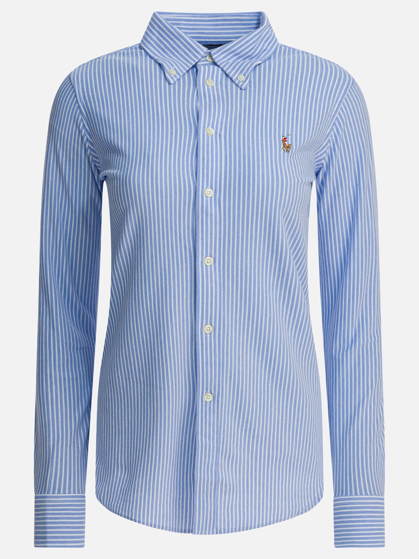 Camicie casual Striped  Azzurro - Polo Ralph Lauren Donna | PDP | VIETTI Online Store | Zoom-Modal
