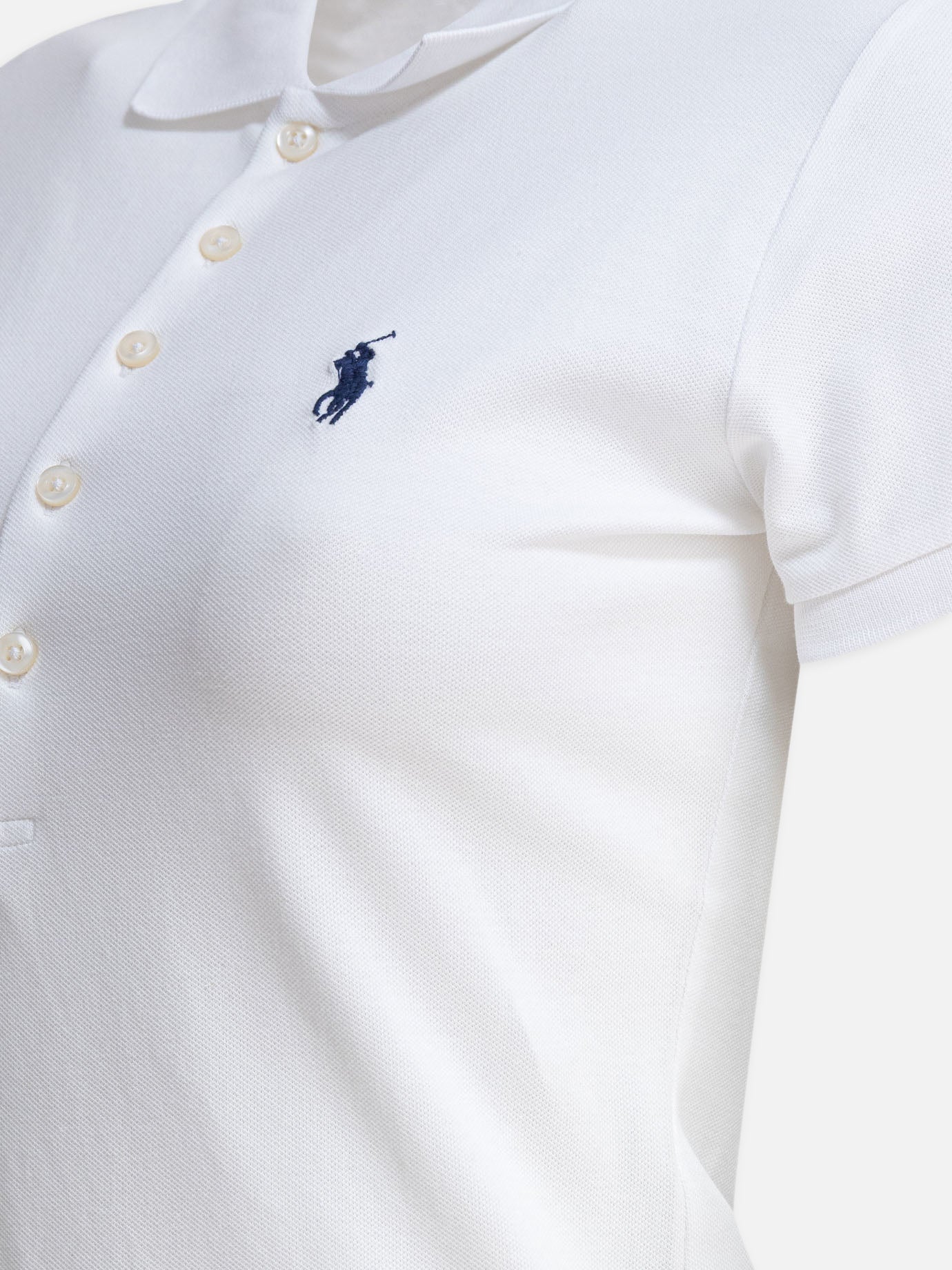 Polo con bottoni Logo  Bianco - Polo Ralph Lauren Donna | PDP | VIETTI Online Store | Zoom-Modal_4
