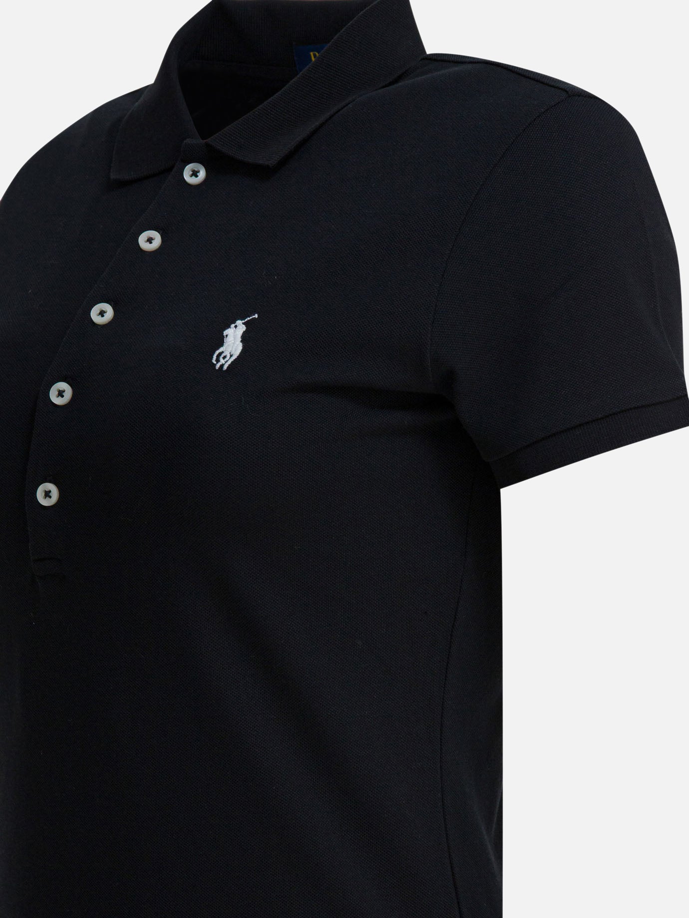 Polo con bottoni Logo  Nero - Polo Ralph Lauren Donna | PDP | VIETTI Online Store | Zoom-Modal_4
