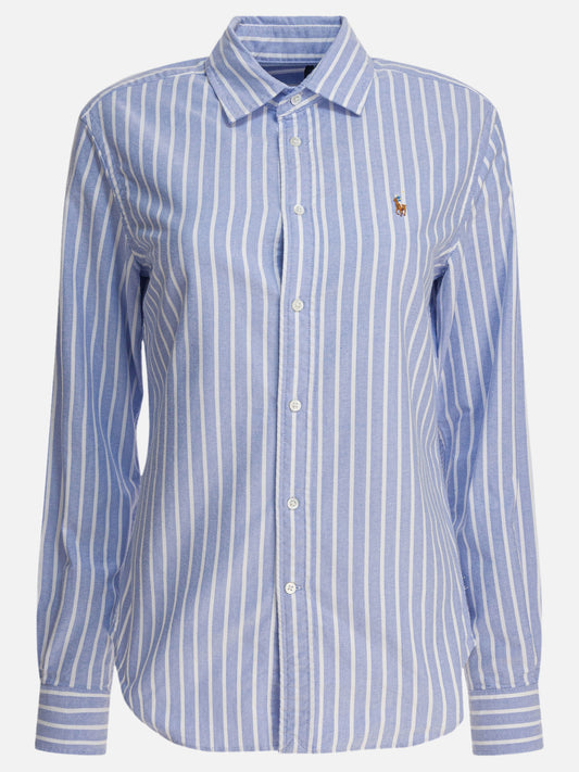 Camicie casual Striped  Azzurro - Polo Ralph Lauren Donna | PDP | VIETTI Online Store 
