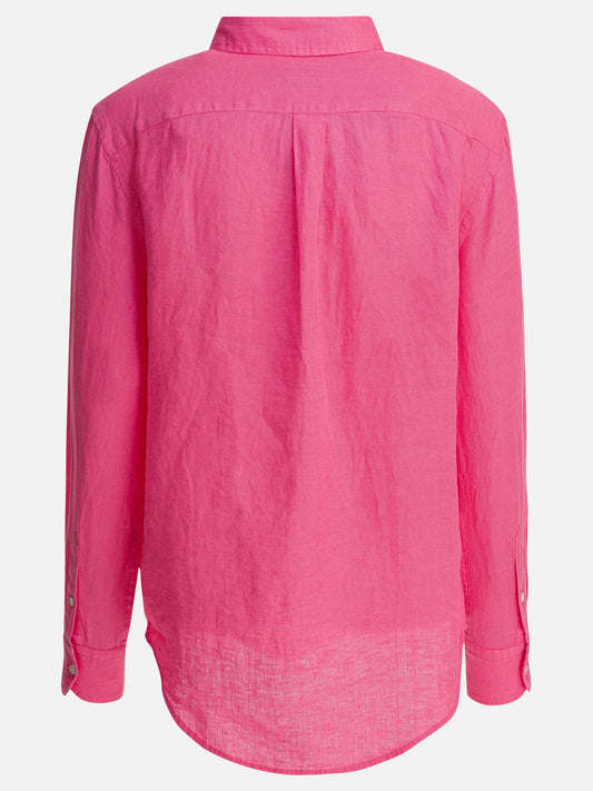 Camicie casual Logo  Fucsia - Polo Ralph Lauren Donna | PDP | VIETTI Online Store | 2
