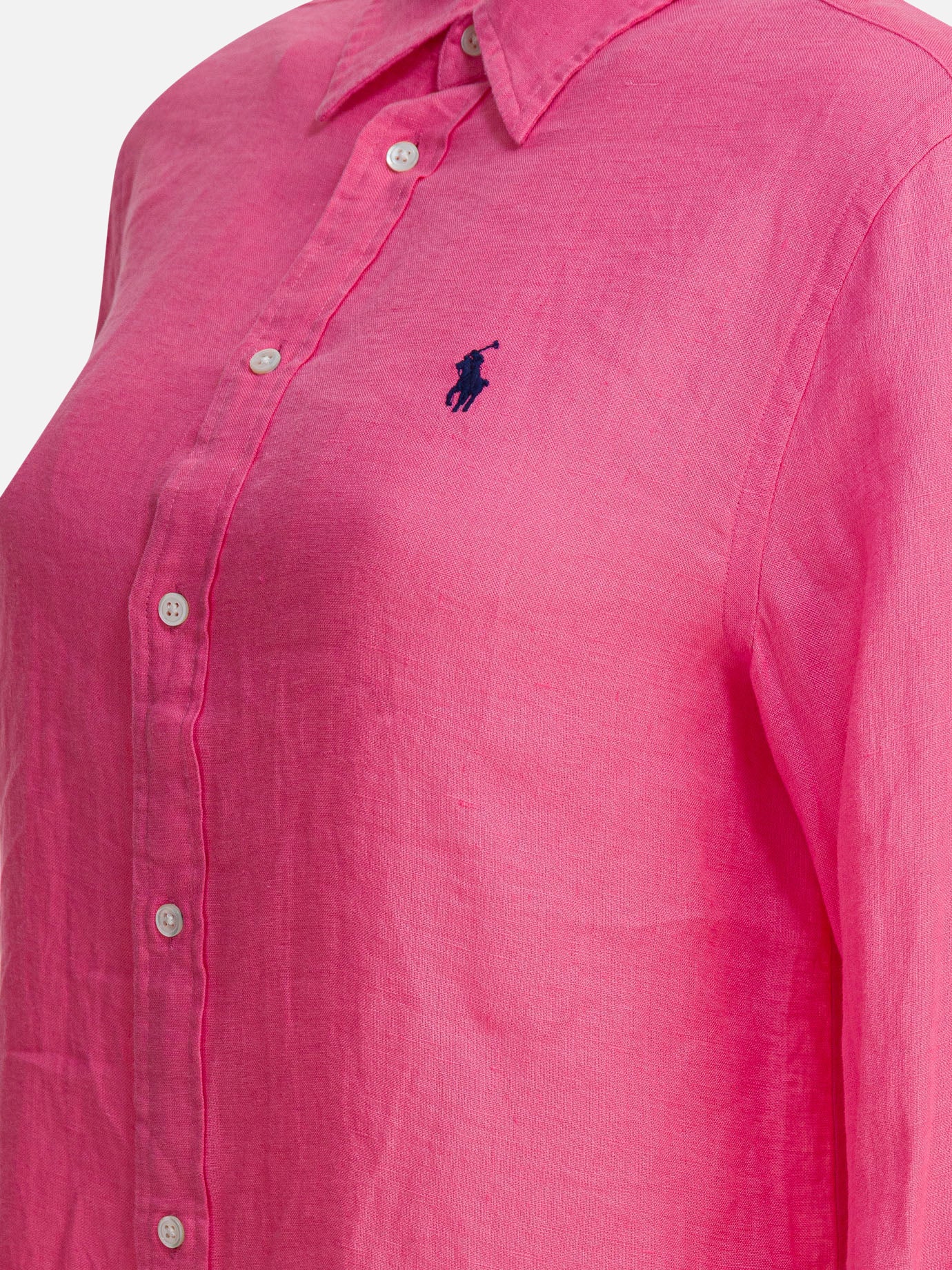 Camicie casual Logo  Fucsia - Polo Ralph Lauren Donna | PDP | VIETTI Online Store | Zoom-Modal_4
