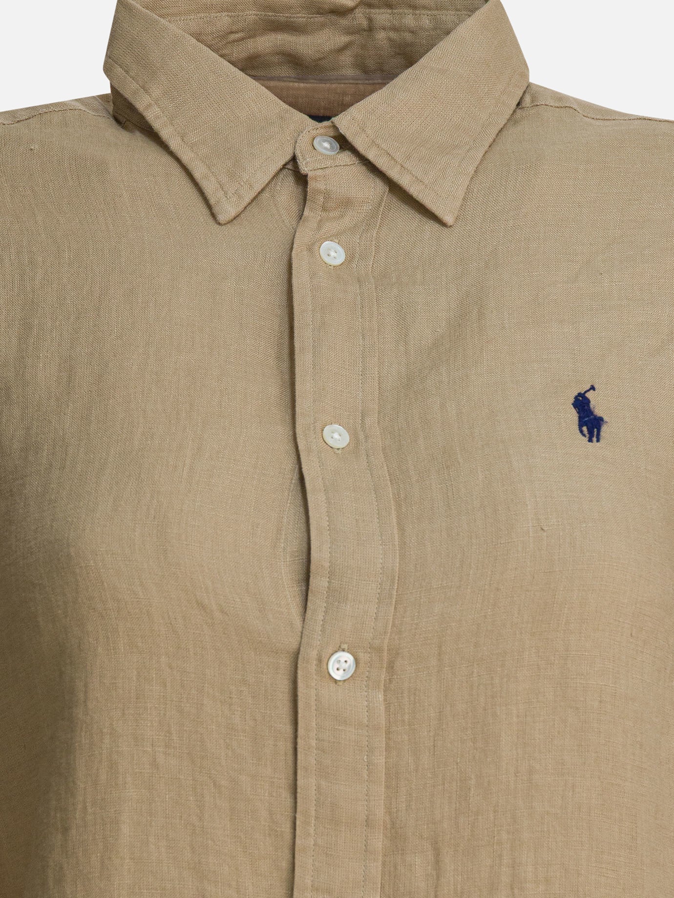 Camicie casual Logo  Beige - Polo Ralph Lauren Donna | PDP | VIETTI Online Store | Zoom-Modal_3
