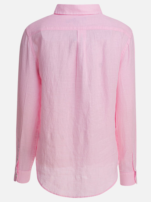 Camicie casual Logo  Rosa - Polo Ralph Lauren Donna | PDP | VIETTI Online Store | 2

