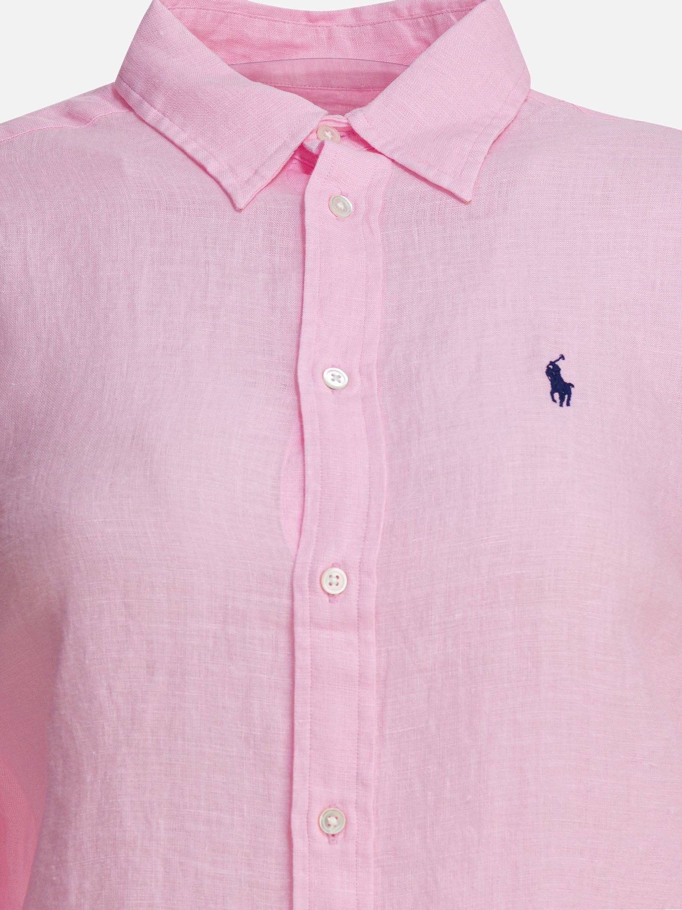 Camicie casual Logo  Rosa - Polo Ralph Lauren Donna | PDP | VIETTI Online Store | thumbnail_3