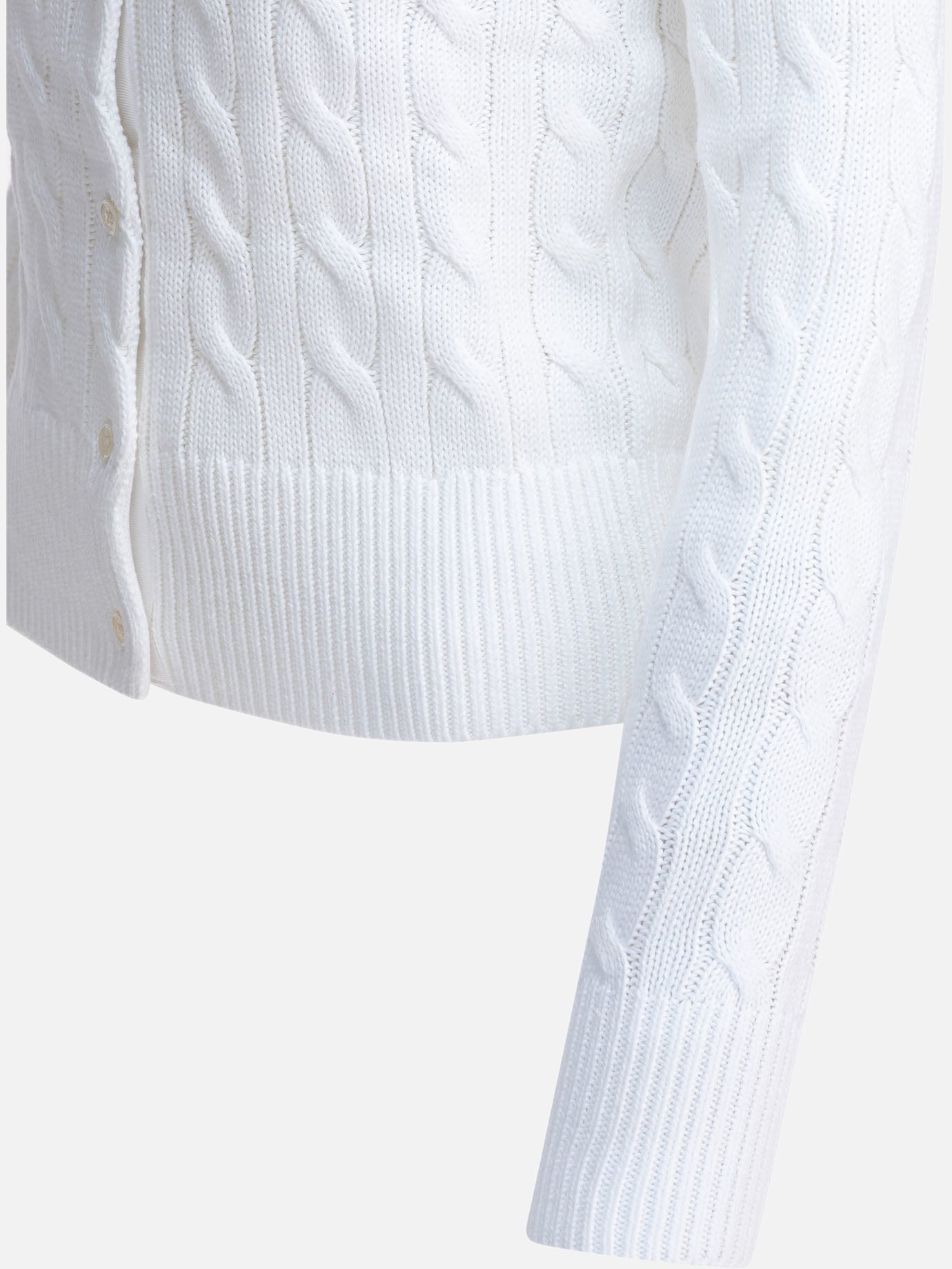 Cardigans Logo  White - Polo Ralph Lauren Women | PDP | VIETTI Online Store | Zoom-Modal_4
