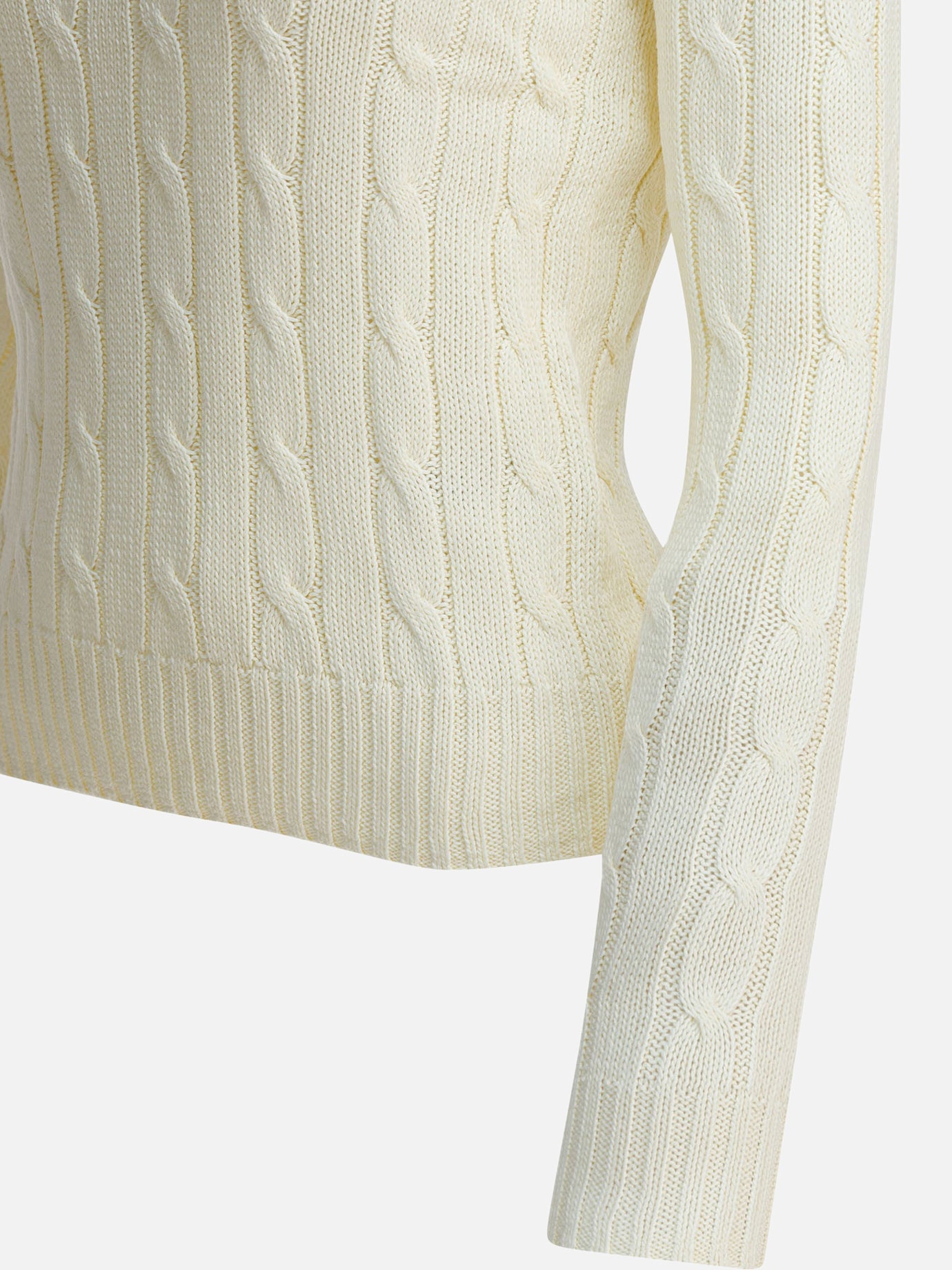 Crewneck sweaters Logo  White - Polo Ralph Lauren Women | PDP | VIETTI Online Store | thumbnail_4