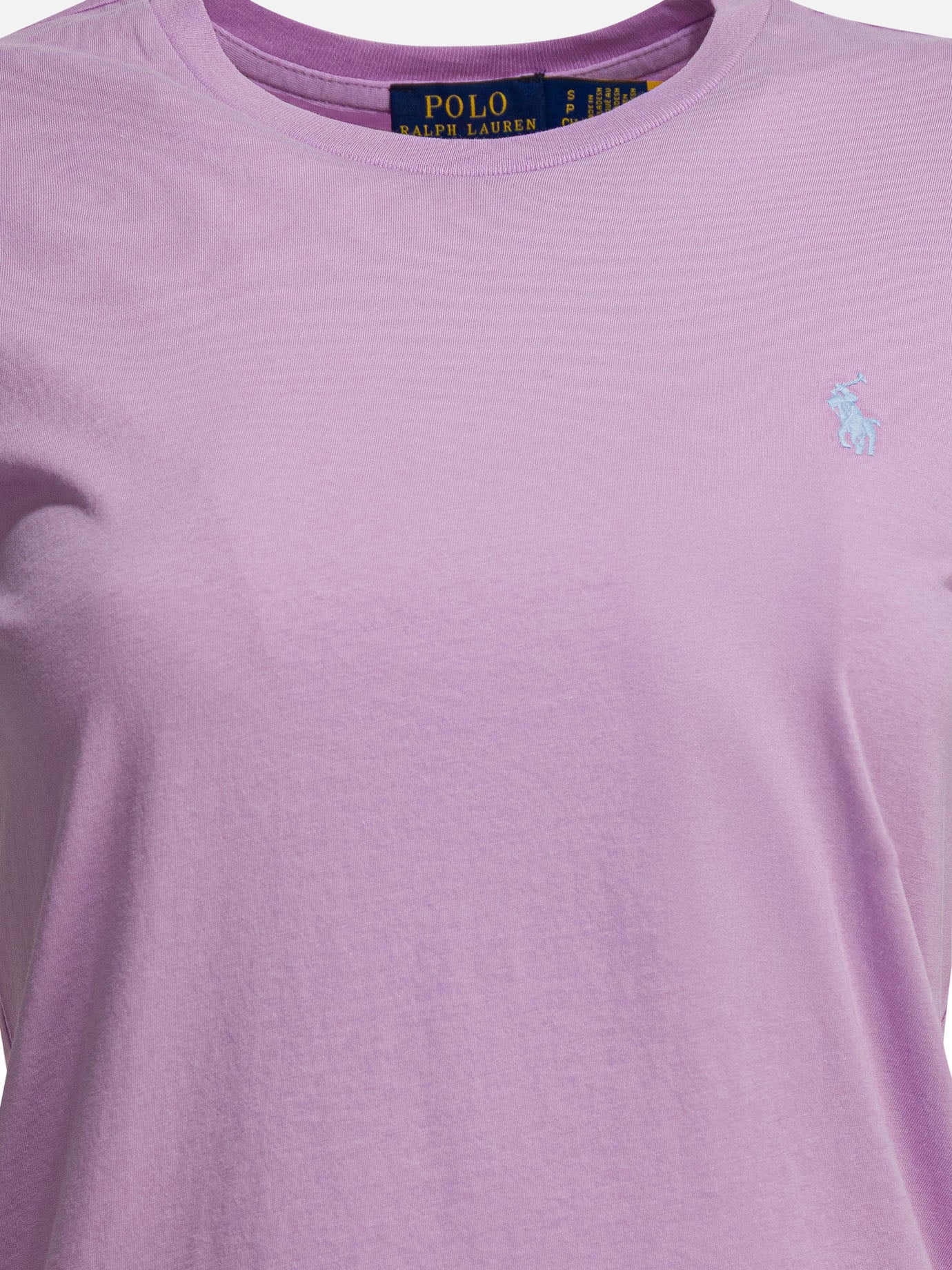 T-shirt girocollo Logo  Viola - Polo Ralph Lauren Donna | PDP | VIETTI Online Store | thumbnail_3