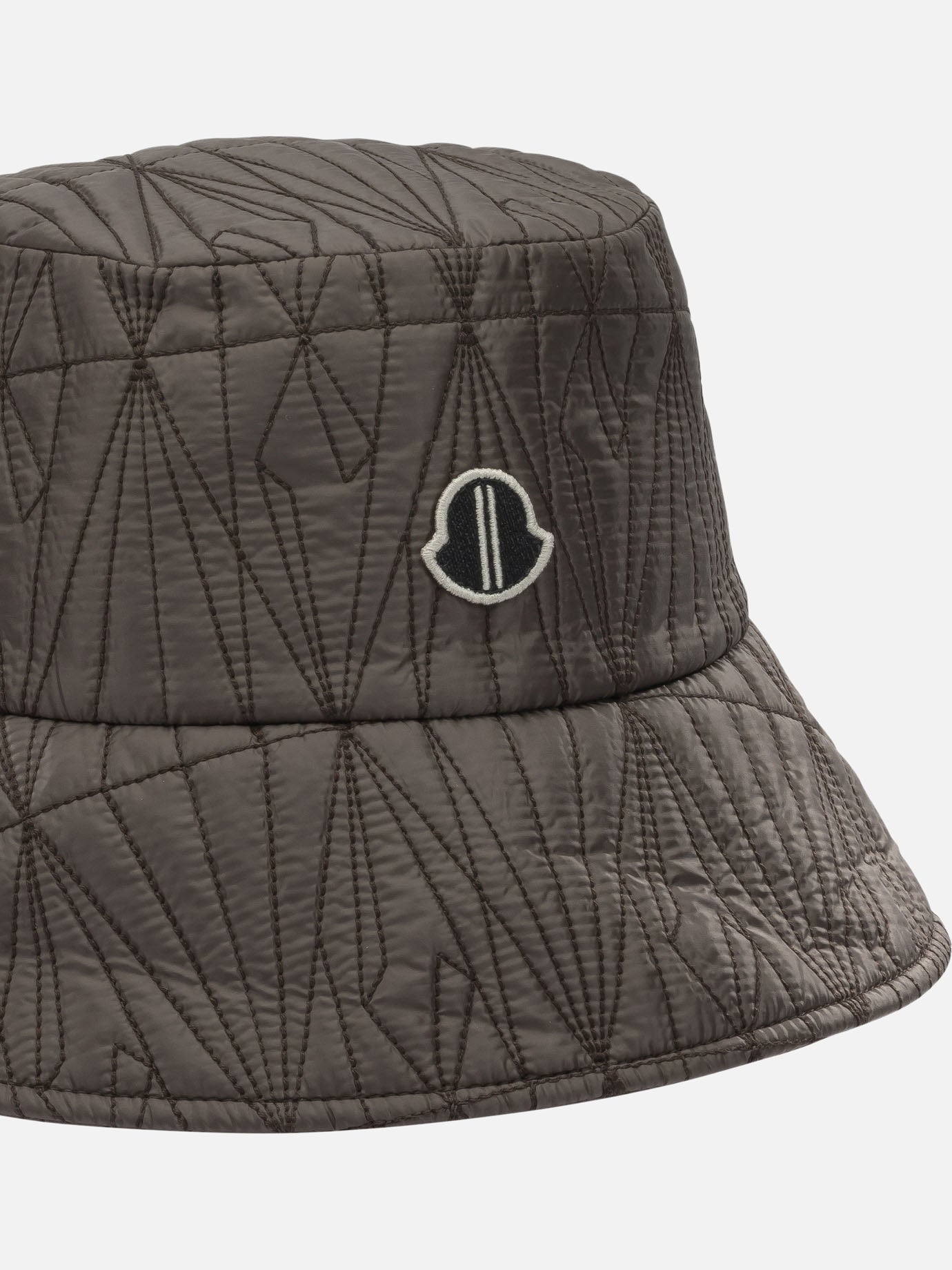 Bucket hats 100% polyester - Lining: 100% polyester - Padding: 100% polyester - Other fabric: 75% cotton 25% polyester  Grey - Rick Owens Women | PDP | VIETTI Online Store | Zoom-Modal_4
