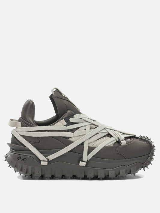 Low top sneakers 100% cow leather - 100% rubber fiber  Green - Rick Owens Women | PLP | VIETTI Online Store 
