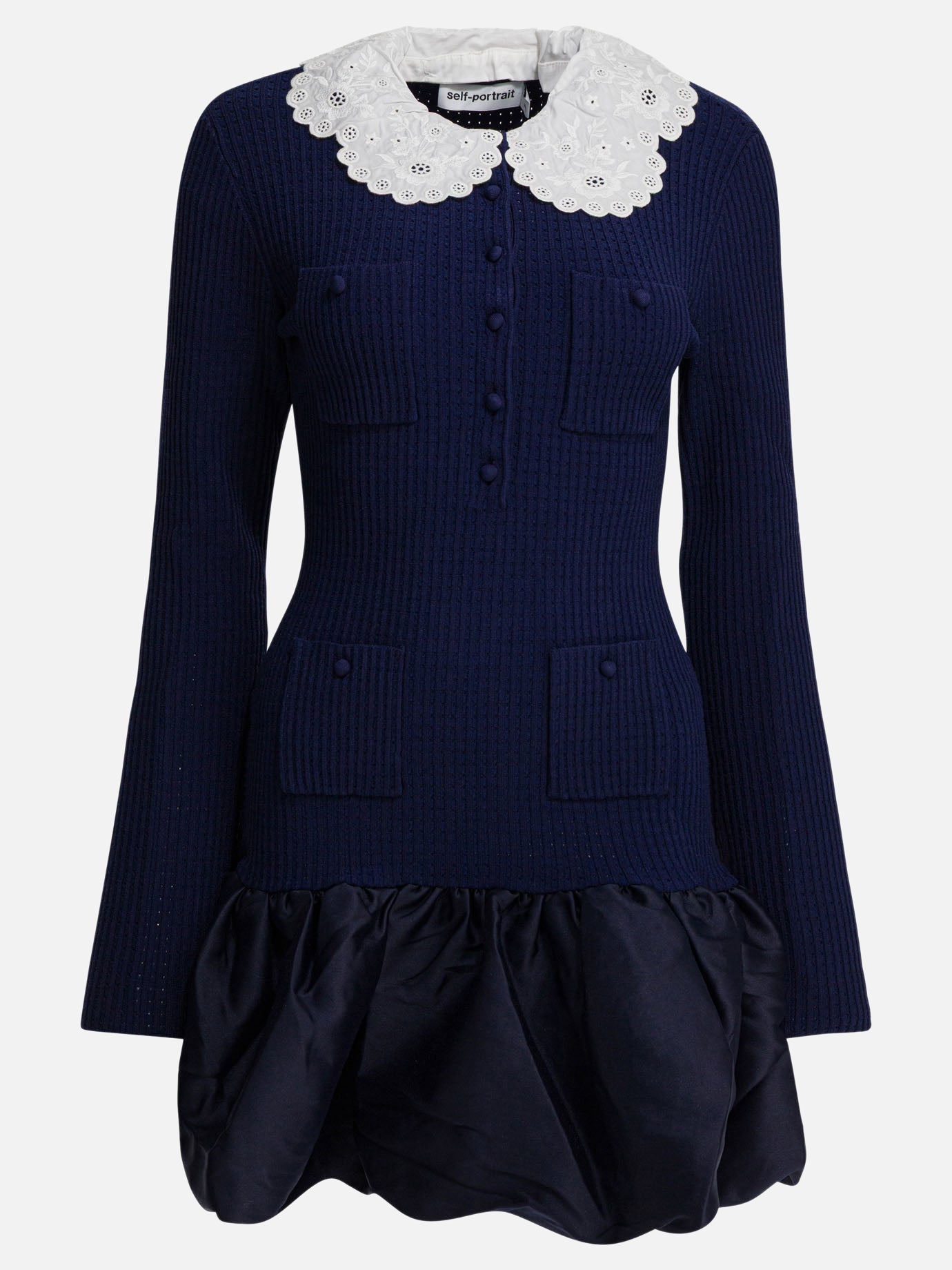 Abiti corti Solid colour  Blu - Self-portrait Donna | PDP | VIETTI Online Store | thumbnail