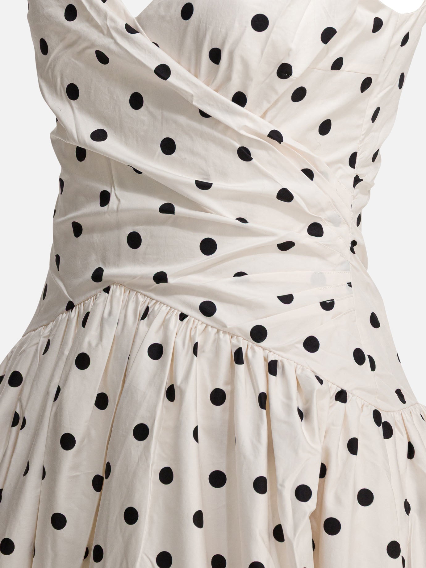 Abiti midi Polka dots  Bianco - Self-portrait Donna | PDP | VIETTI Online Store | thumbnail_4
