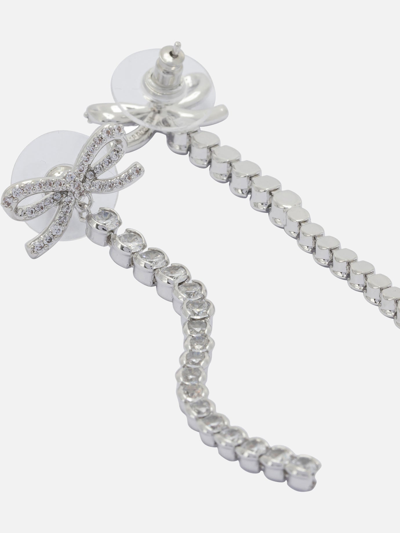 Orecchini 100% brass  Argento - Self-portrait Donna | PDP | VIETTI Online Store | thumbnail_2