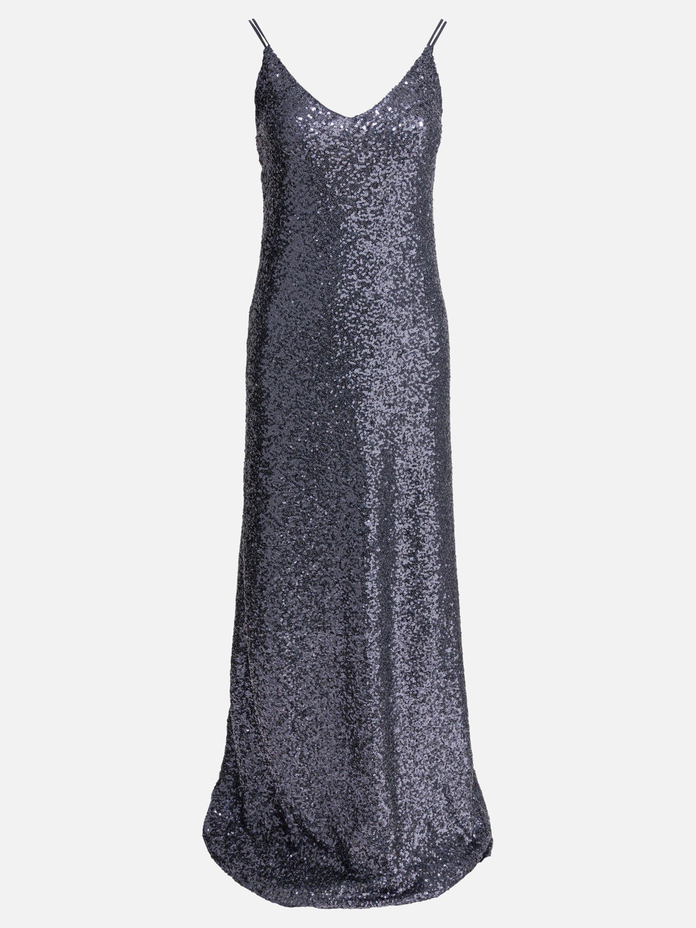 Long dresses Solid colour  Grey - Semper Women | PDP | VIETTI Online Store | Zoom-Modal

