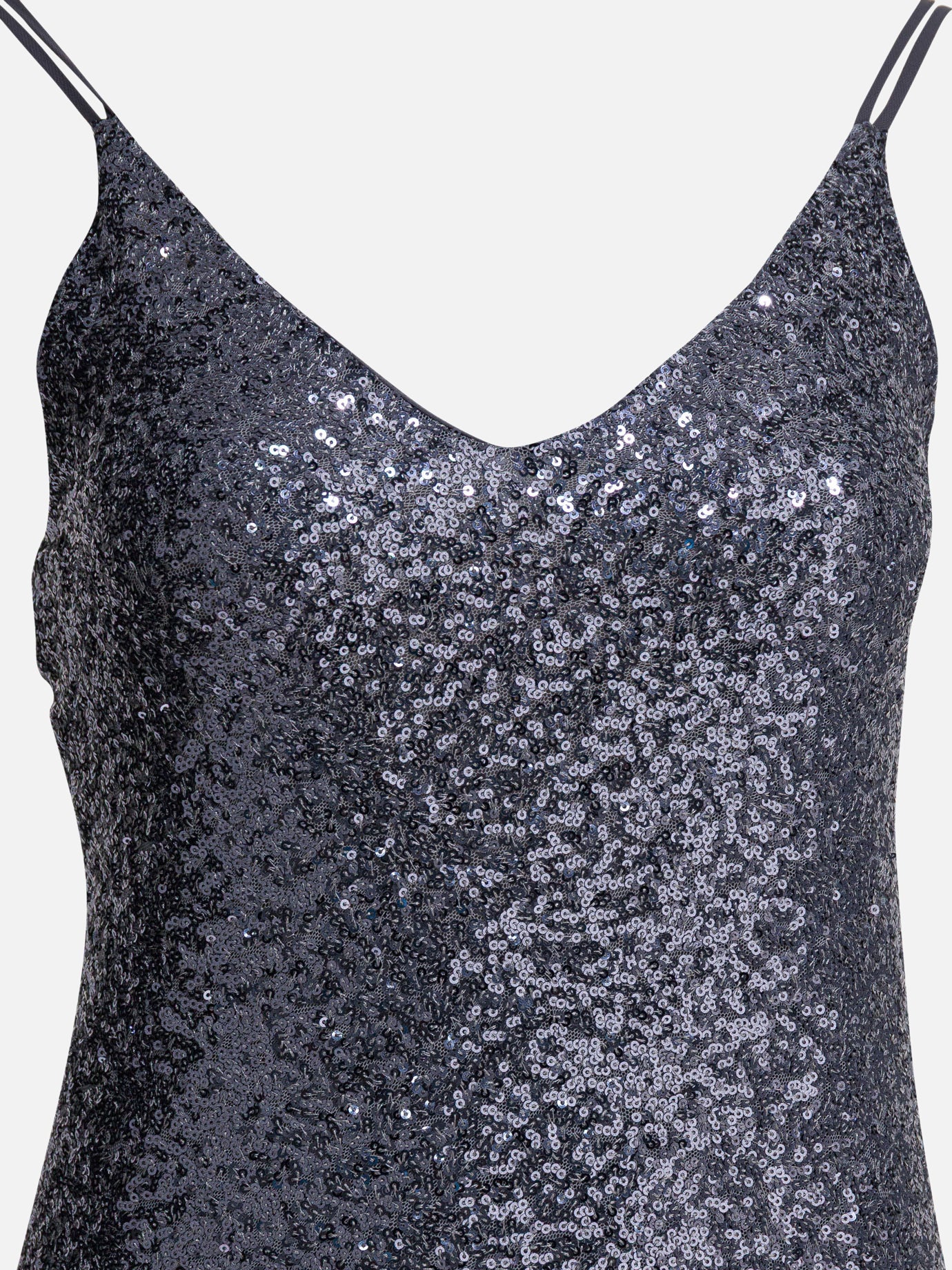 Long dresses Solid colour  Grey - Semper Women | PDP | VIETTI Online Store | Zoom-Modal_3
