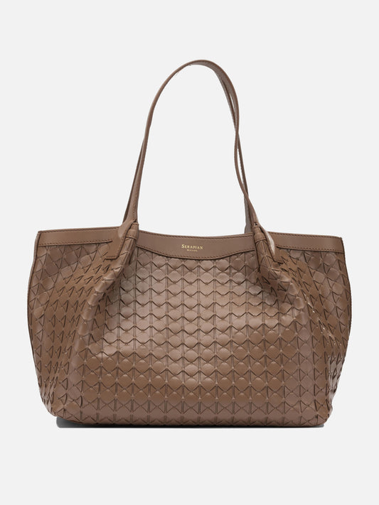 Small bags 100% nappa leather  Brown - Serapian Women | PLP | VIETTI Online Store 

