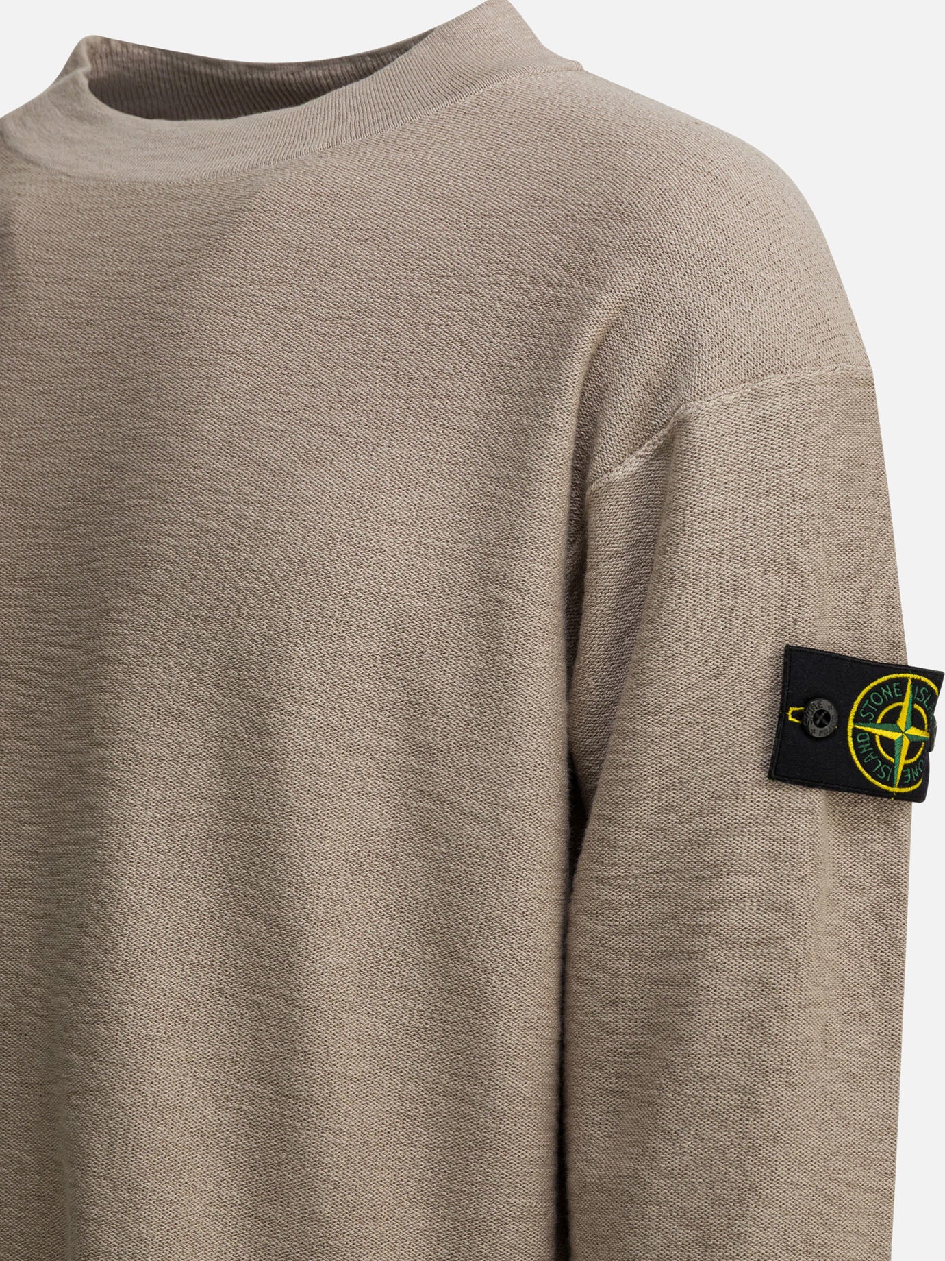 Crewnecks Logo  Beige - Stone Island Men | PDP | VIETTI Online Store | Zoom-Modal_4
