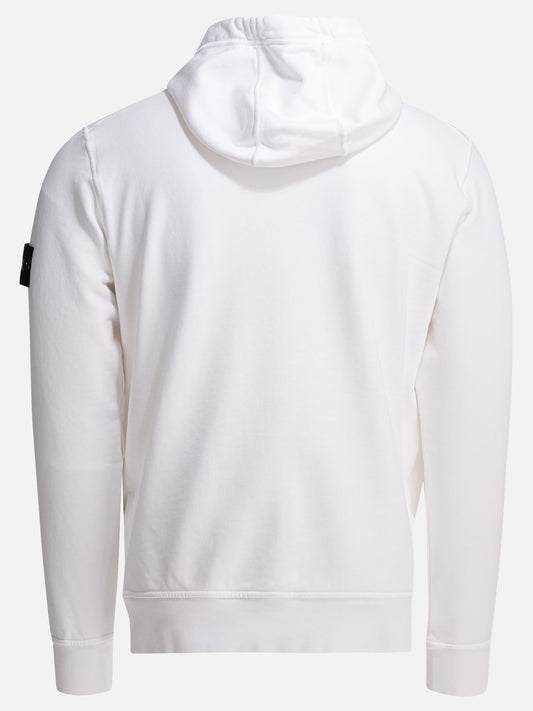 Hoodies Logo  White - Stone Island Men | PDP | VIETTI Online Store | 2

