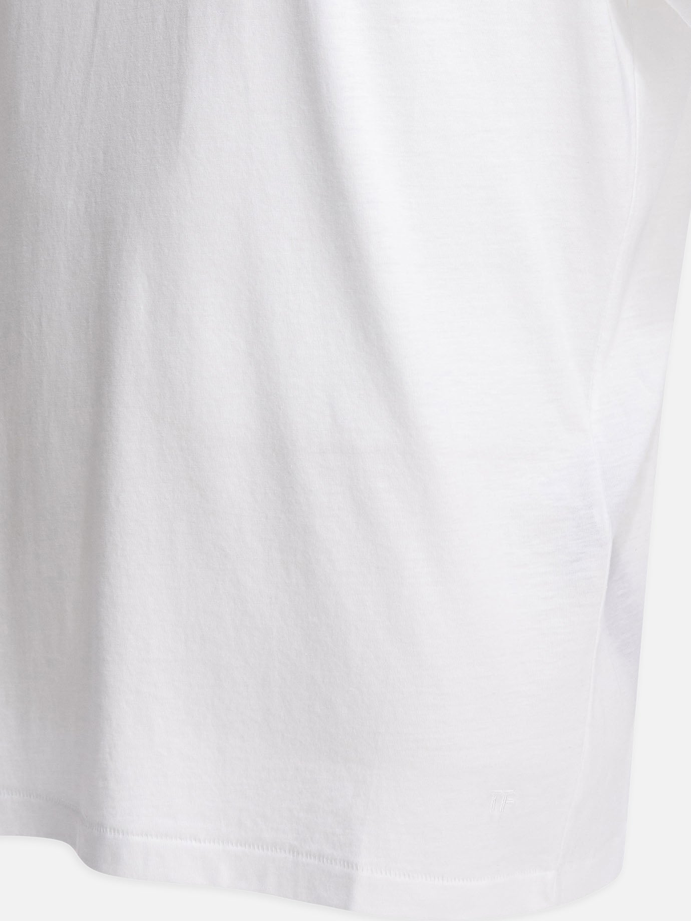 Crewneck t-shirts Solid colour  White - Tom Ford Men | PDP | VIETTI Online Store | thumbnail_4