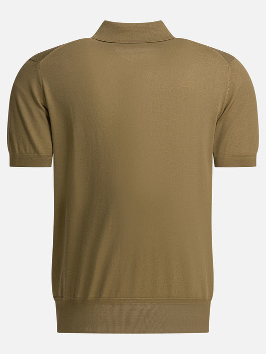 Polo shirts with buttons Solid colour  Beige - Tom Ford Men | PLP | VIETTI Online Store | 2
