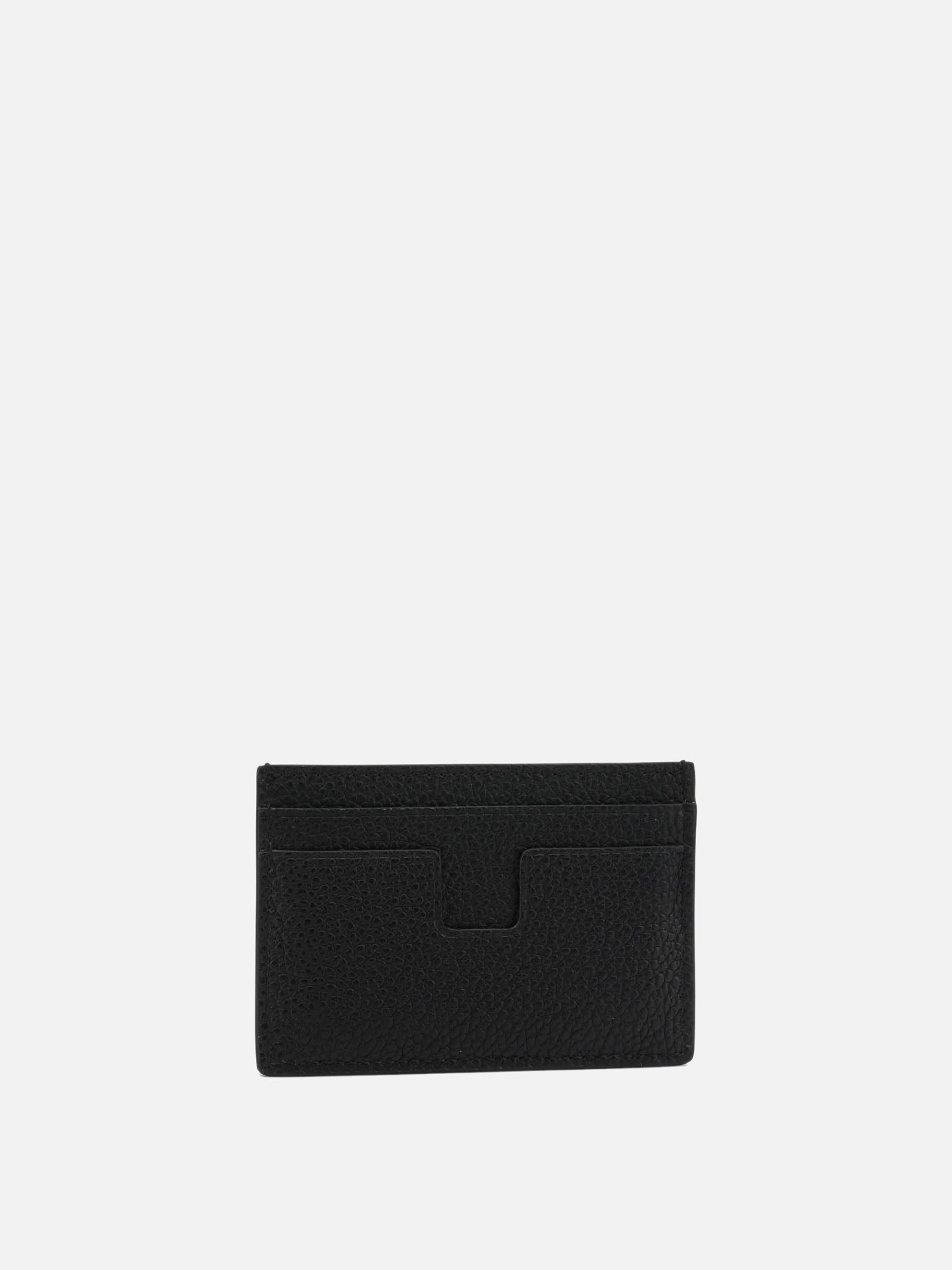 Portacarte 100% calf leather  Nero - Tom Ford Uomo | PDP | VIETTI Online Store | Zoom-Modal_3
