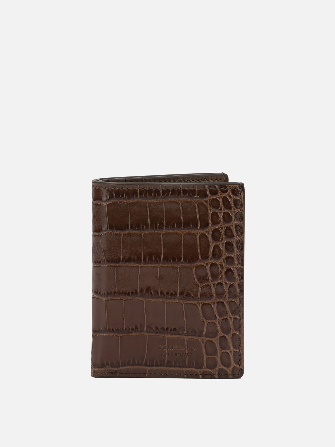 Card holders 100% calf leather  Brown - Tom Ford Men | PDP | VIETTI Online Store | thumbnail