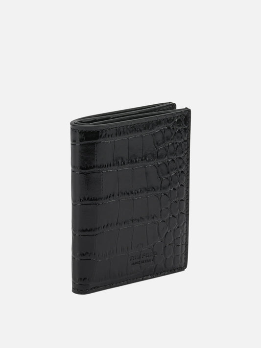 Portacarte 100% calf leather  Nero - Tom Ford Uomo | PLP | VIETTI Online Store | 2
