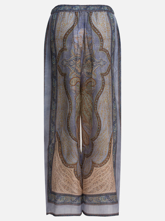 Pantaloni casual Paisley  Azzurro - Zimmermann Donna | PLP | VIETTI Online Store | 2
