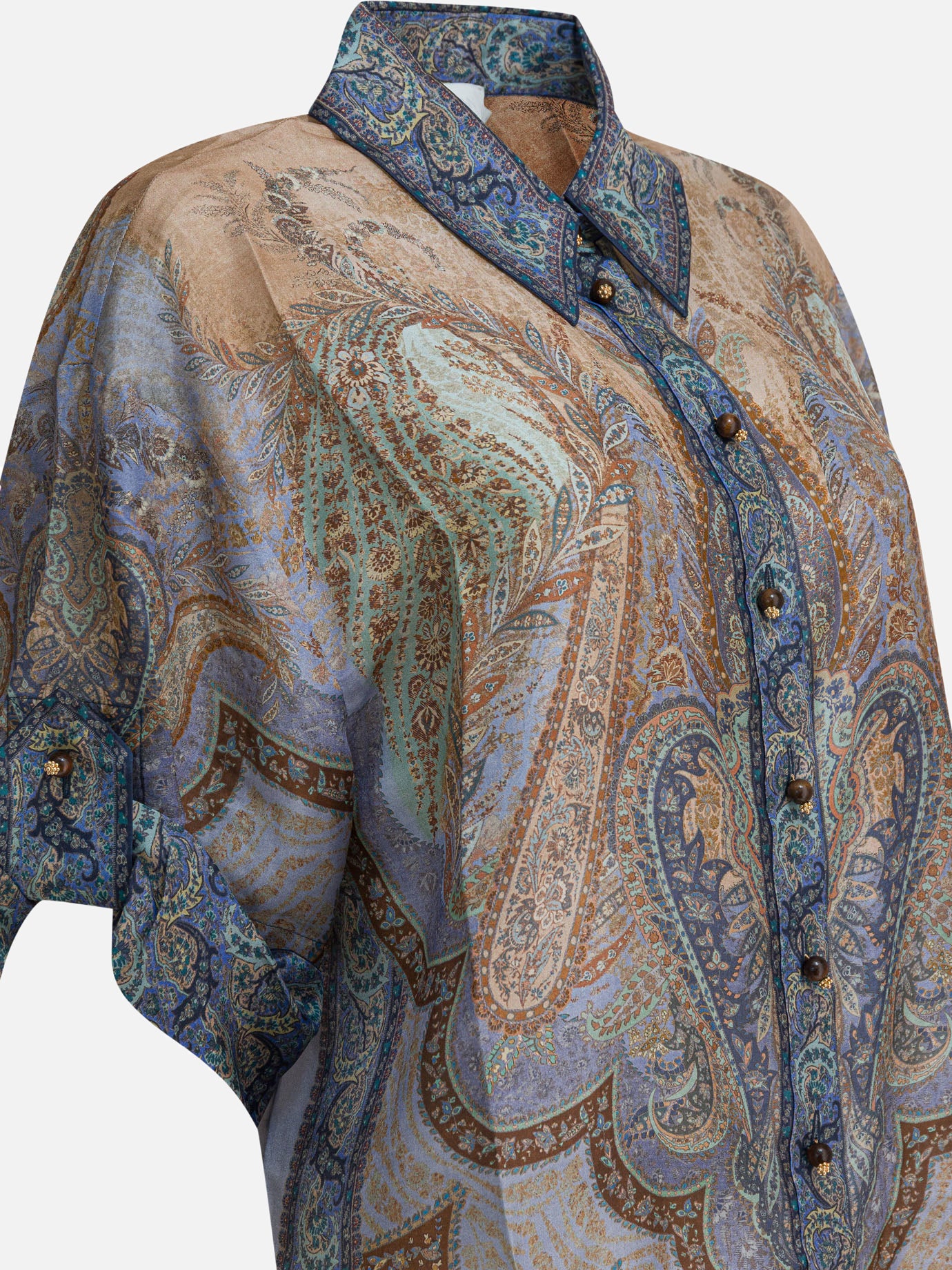 Camicie casual Paisley  Azzurro - Zimmermann Donna | PDP | VIETTI Online Store | Zoom-Modal_3
