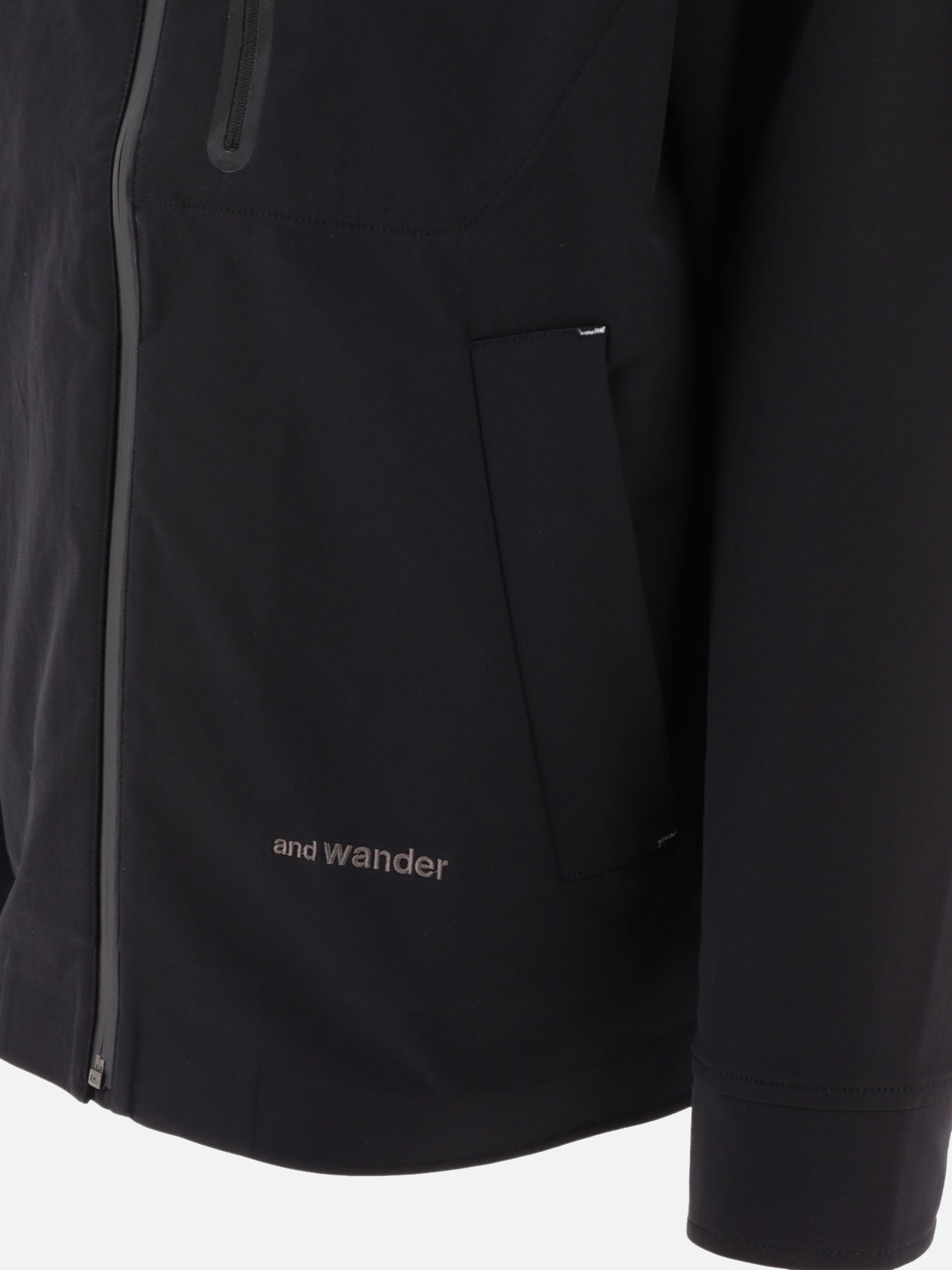 Giacche leggere & Trapuntate 100% polyester  Nero - and Wander Uomo | PDP | VIETTI Online Store | Zoom-Modal_4
