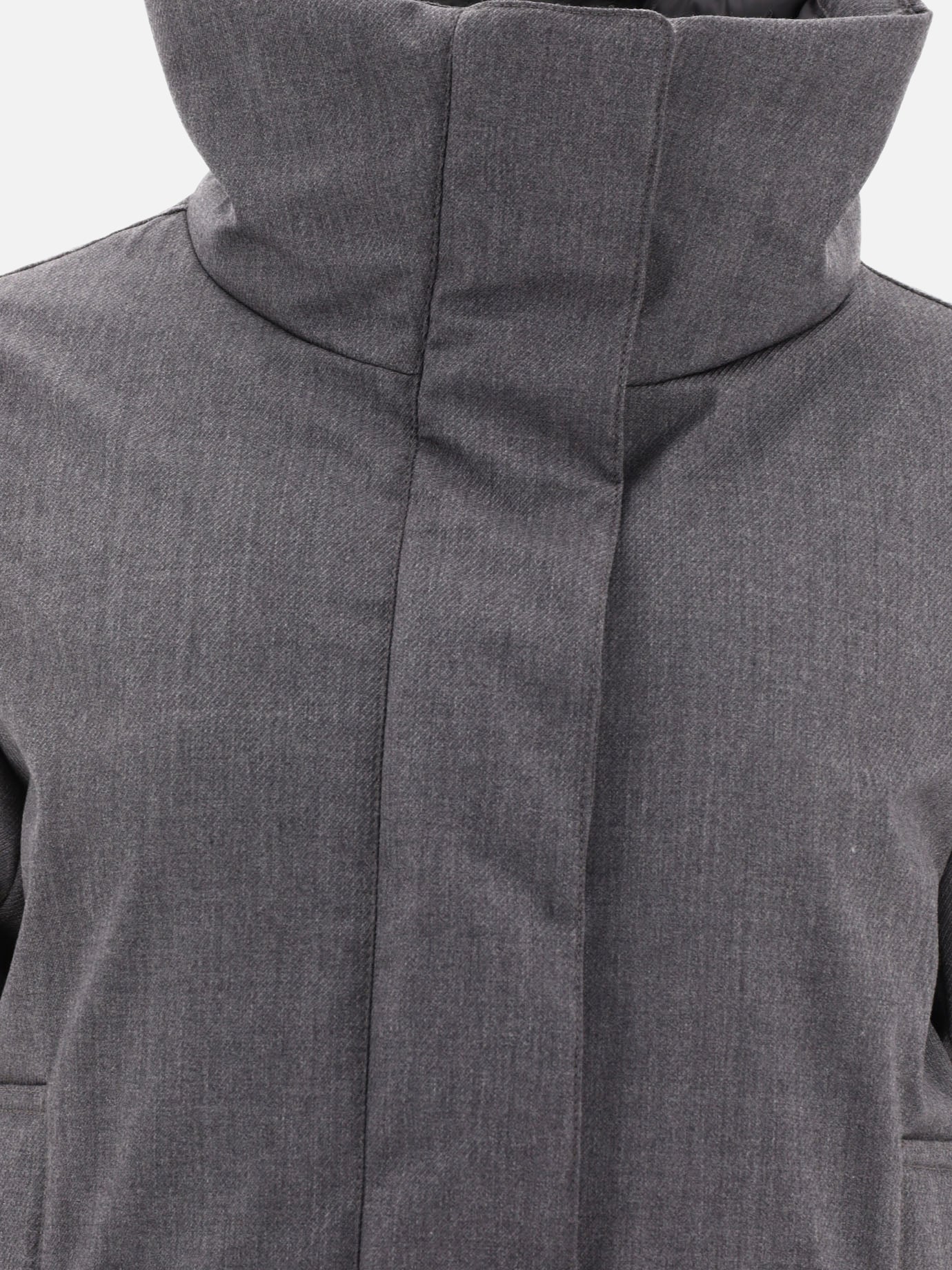 Down jackets 3N34  Grey - Aspesi Women | PDP | VIETTI Online Store | thumbnail_3
