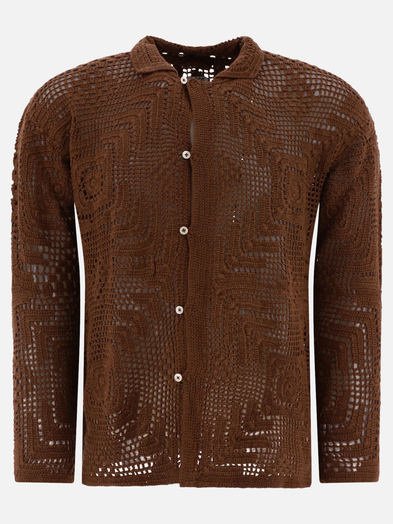 Casual shirts 100% cotton  Brown - Bode Men | PDP | VIETTI Online Store | Zoom-Modal

