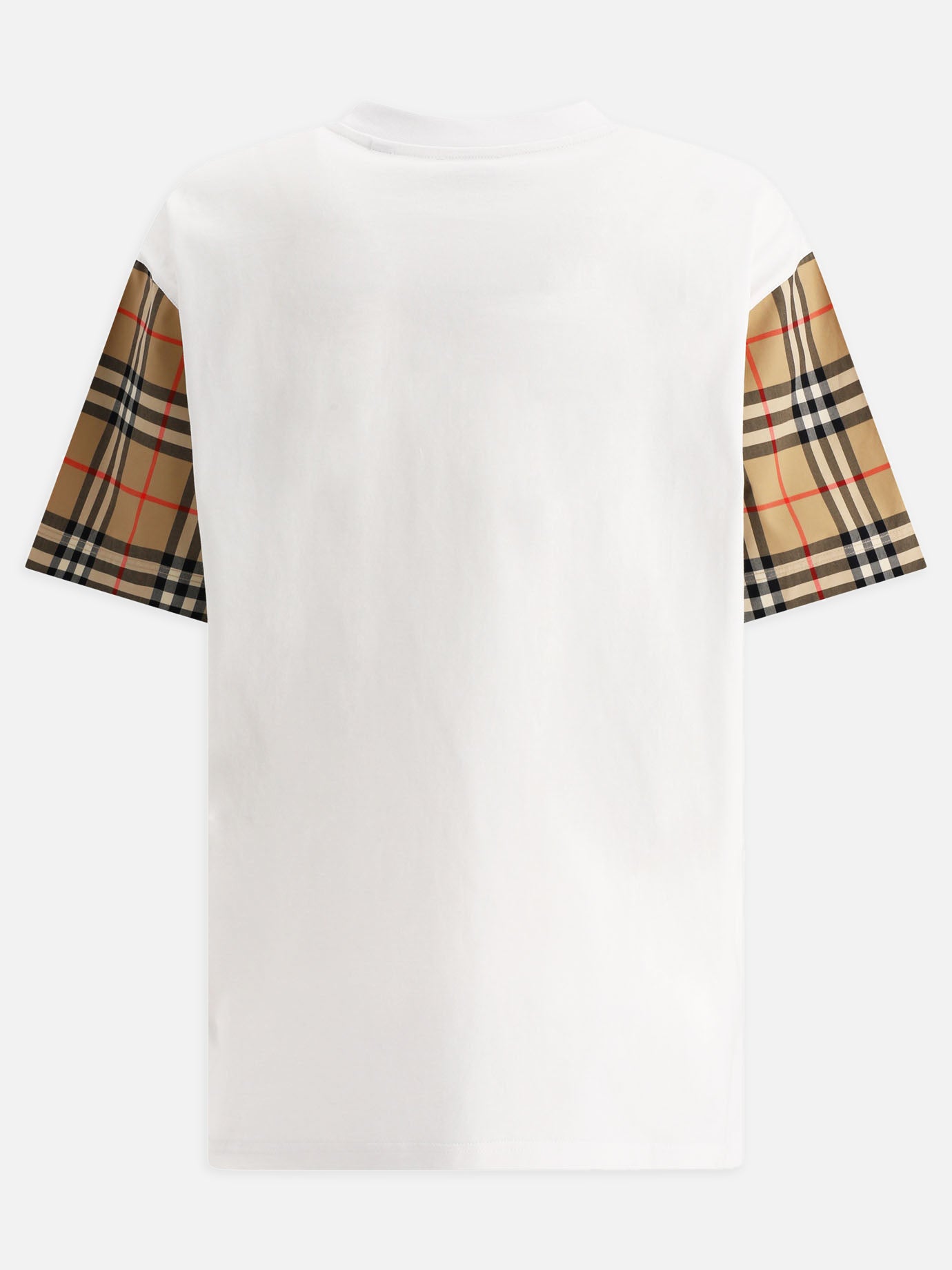 Crewneck t-shirts 100% cotone  White - Burberry Women | PDP | VIETTI Online Store | thumbnail_2