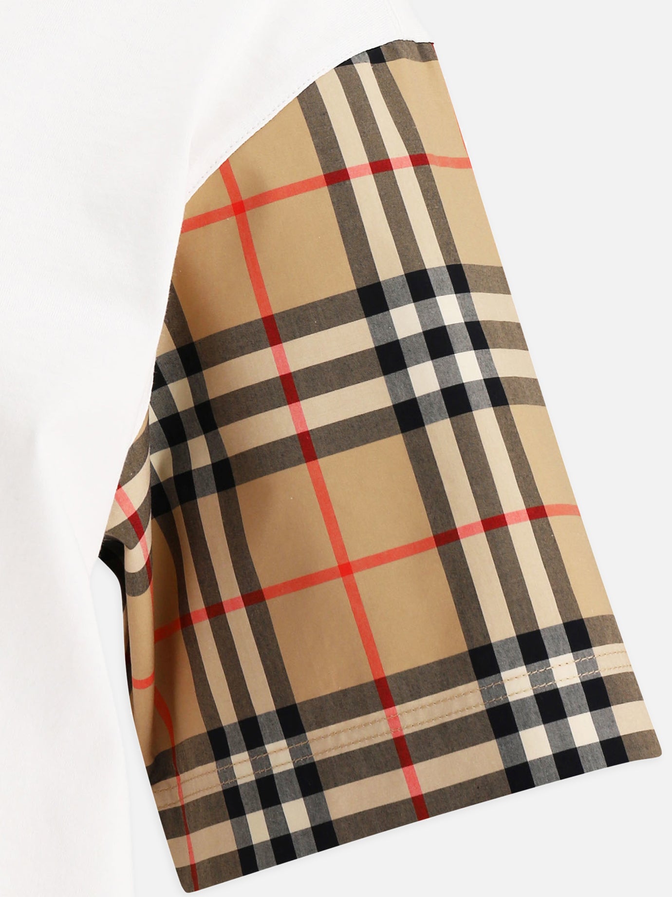 Crewneck t-shirts 100% cotone  White - Burberry Women | PDP | VIETTI Online Store | thumbnail_4