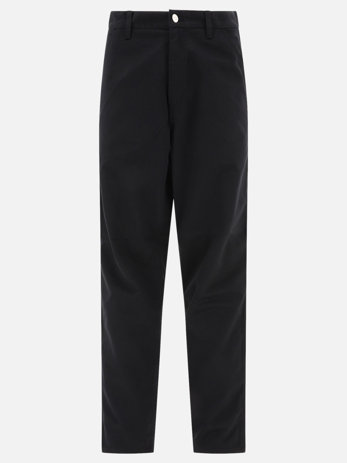 Leisure trousers 65% polyester 35% cotton  Black - Carhartt WIP Men | PDP | VIETTI Online Store | Zoom-Modal
