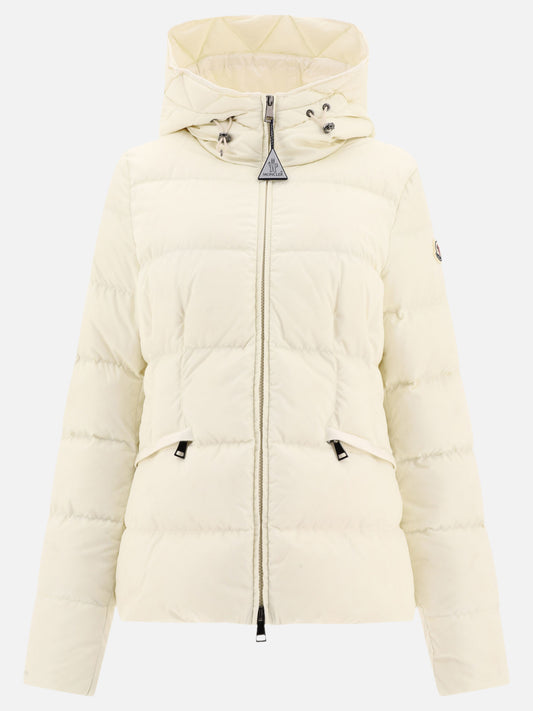 Piumini corti 100% polyamide - Padding: down and feathers  Bianco - Moncler Donna | PLP | VIETTI Online Store 
