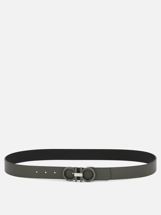 Cinture in pelle 0764849  Grigio - Ferragamo Uomo | PLP | VIETTI Online Store 
